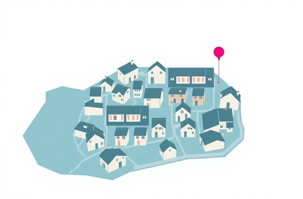 Carte du secteur d'intervention autour de Mougins (06250)